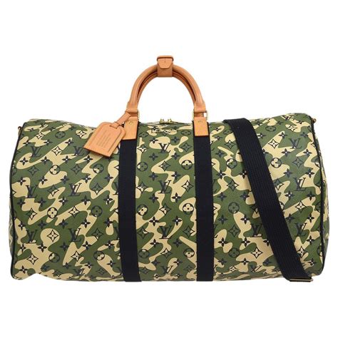 camo louis vuitton duffle bag|louis vuitton overnight bag price.